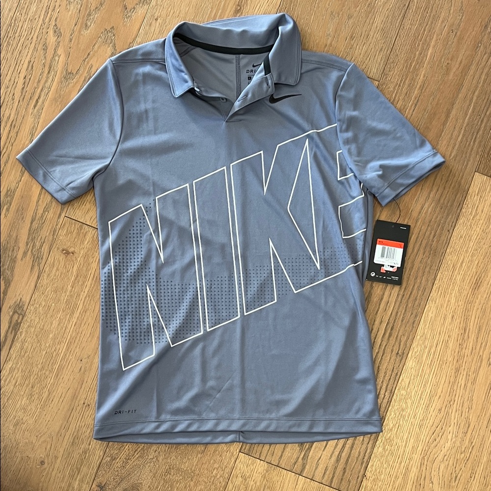 Nike Men's Blue Polo Shirt